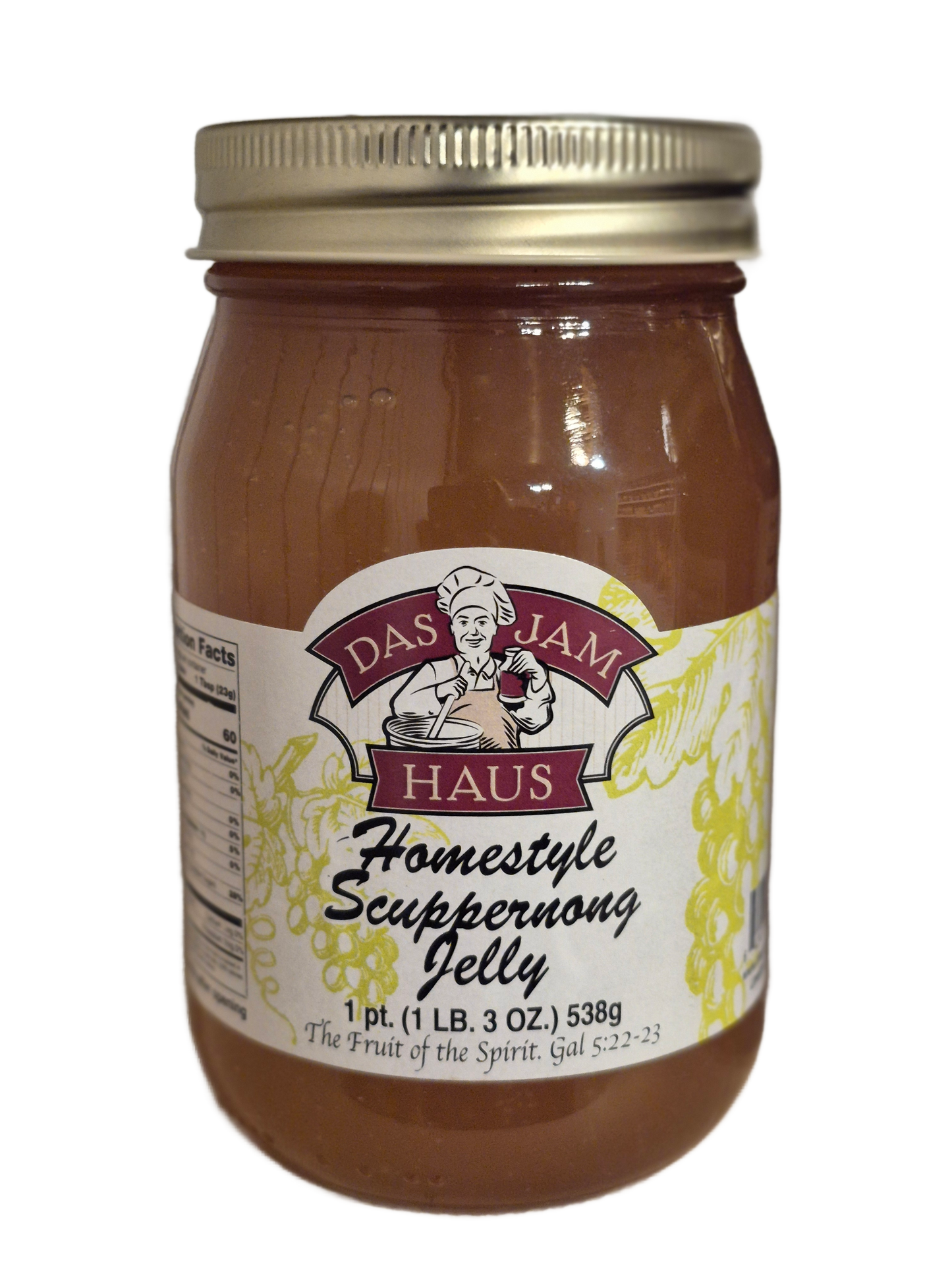 Das Jam Haus Homestyle Scuppernong Jelly