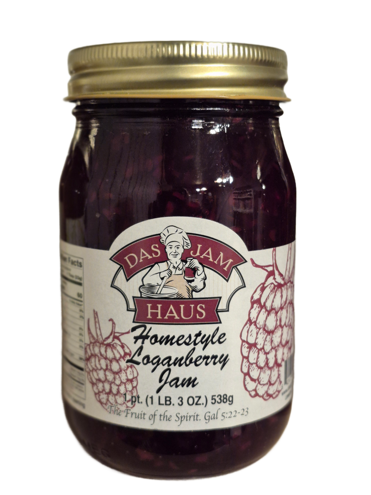 Das Jam Haus Homestyle LoganBerry Jam
