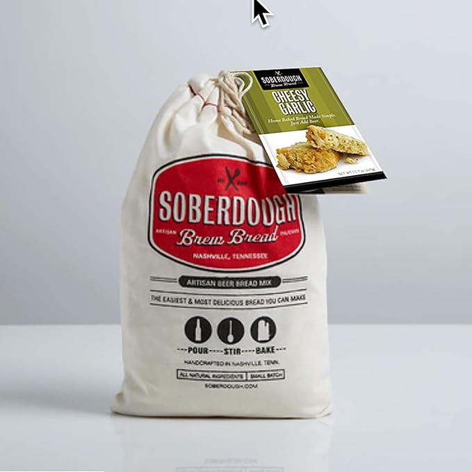 Soberdough Brew Bread - Cheesy Garlic