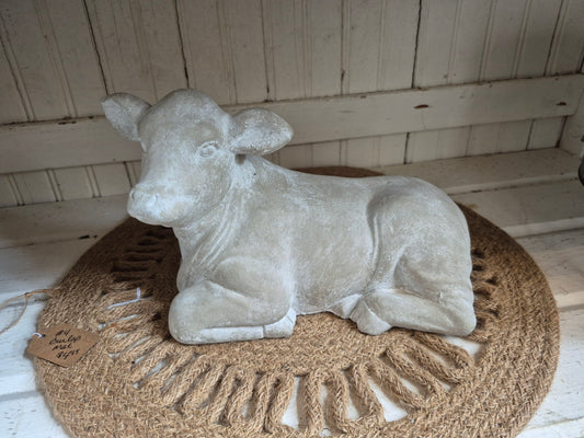 Concrete cow