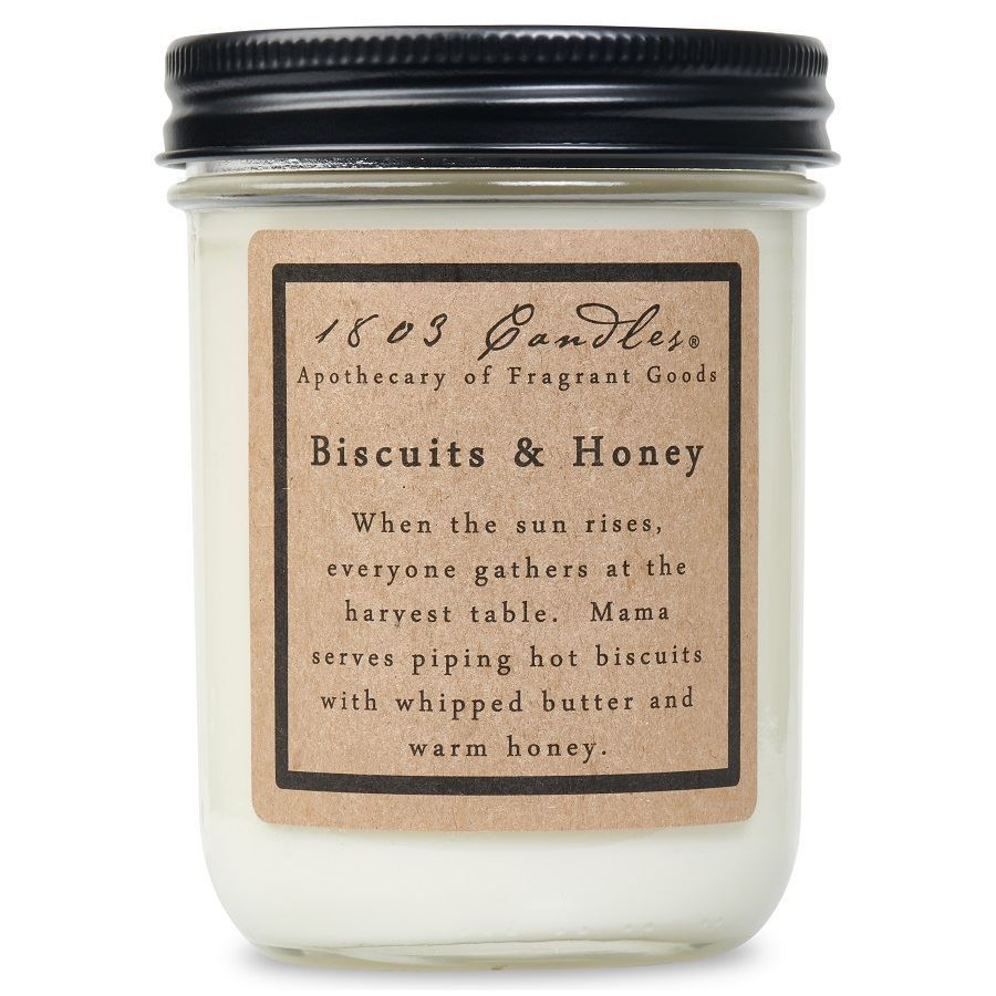 1803 Biscuits & Honey Soy Candle 14oz