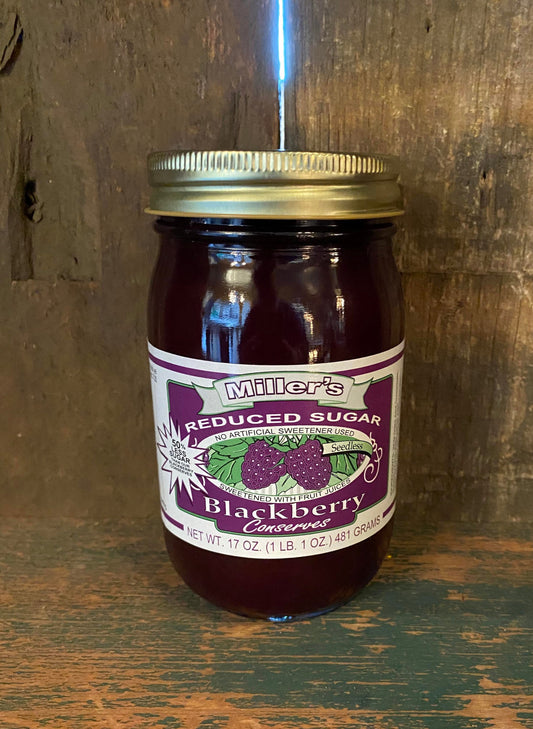 Millers Reduced Sugar Blackberry Jam