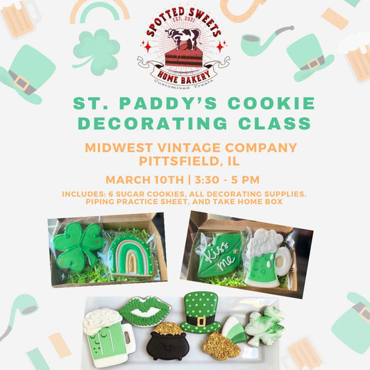 St. Paddy's Cookie Decorating Class