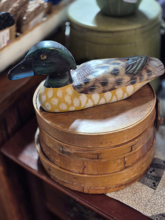 Wood Carrier with Lid