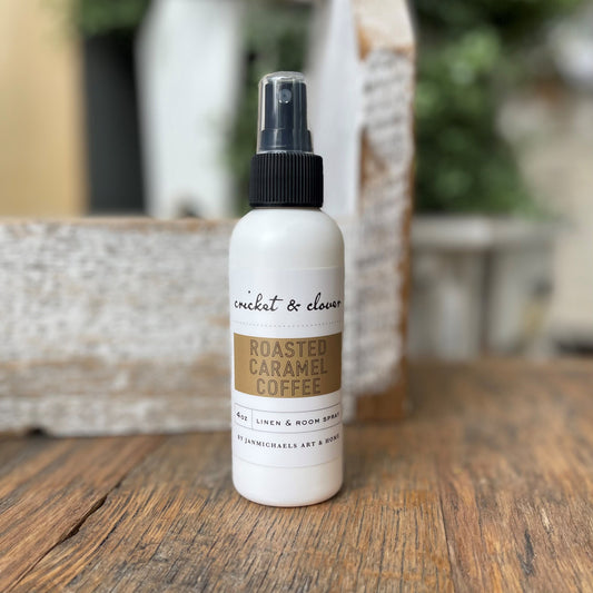 Cricket + Clover Roasted Caramel Coffee Room Spray