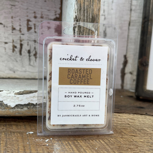 Cricket + Clover Roasted Caramel Coffee Soy Wax Melt