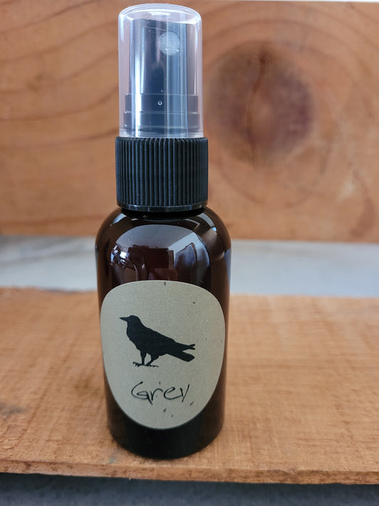 Black Crow Candle Company Room Spray Grey
