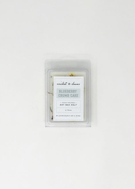 Cricket + Clover Blueberry Crumbcake Soy Wax Melt