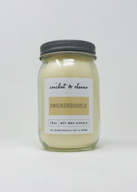 Cricket + Clover Snickerdoodle Soy Candle 12oz