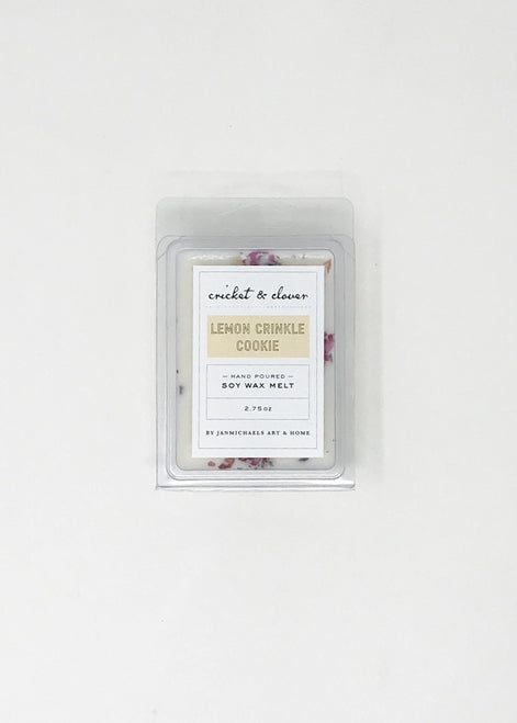 Cricket + Clover Lemon Crinkle Cookie Soy Wax Melt