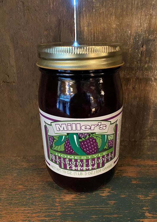 Millers Blackberry Jalapeno Jam
