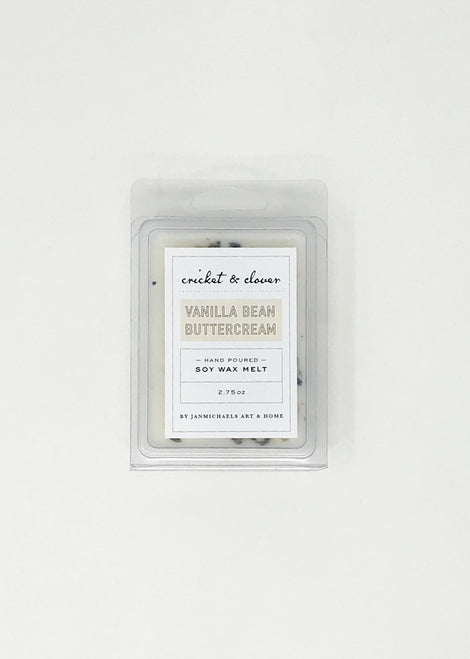 Cricket + Clover Vanilla Bean Buttercream Soy Wax Melt